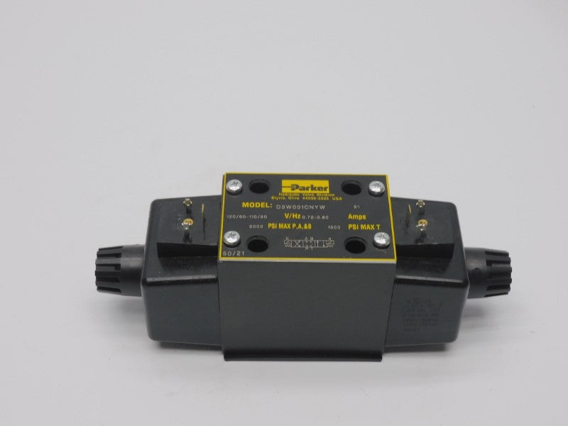 PARKER D3W001CNYW 110/120V 0.72-0.80A 5000PSI NSMP