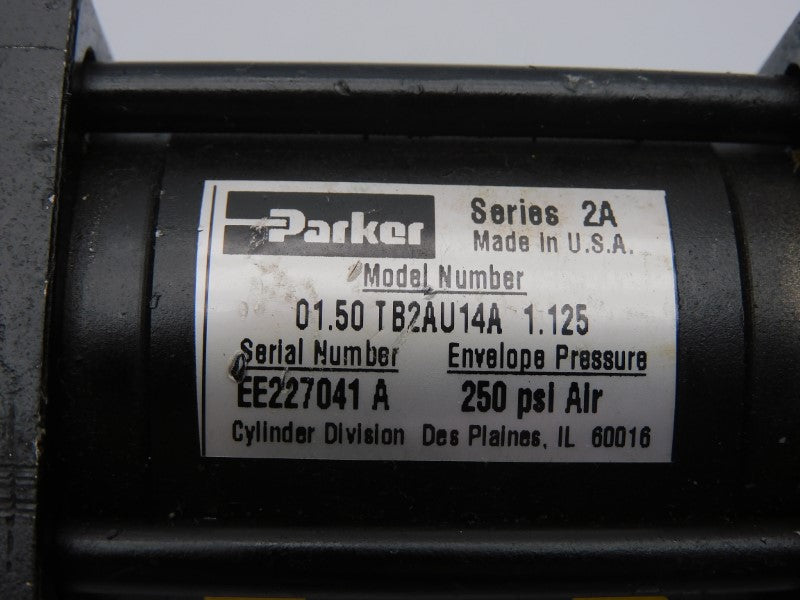 PARKER 01.50TB2AU14A1.125 SER. 2A 250PSI NSNP