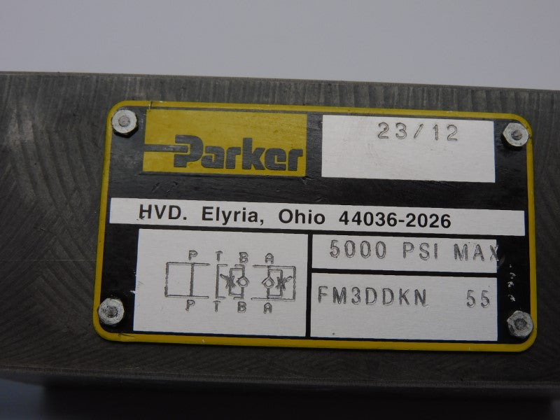 PARKER FM3DDKN 44036-2026 5000PSI NSNP
