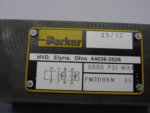 PARKER FM3DDKN 44036-2026 5000PSI NSNP