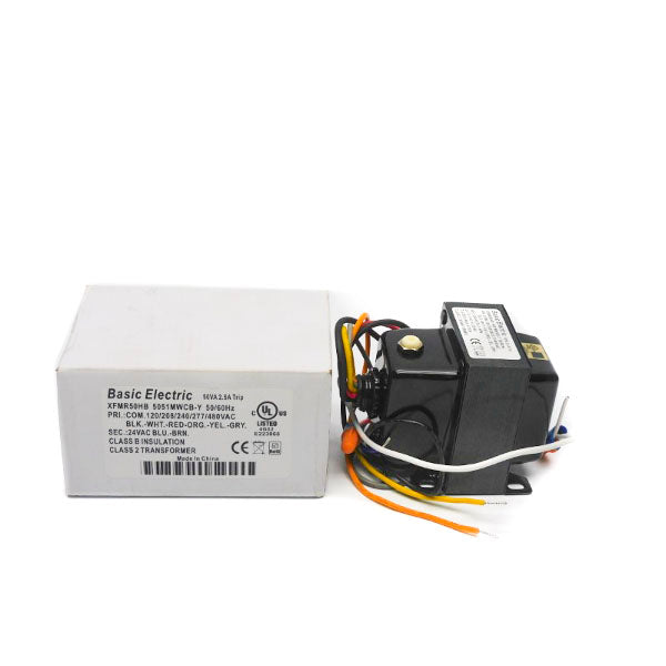 BASIC ELECTRIC XFMR50HB 5051MWCB-Y 480VAC 2.5A NSMP