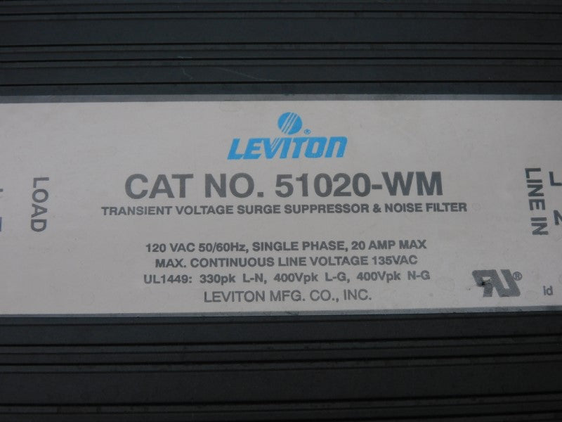 LEVITON 51020-WM 135VAC 20A UNMP