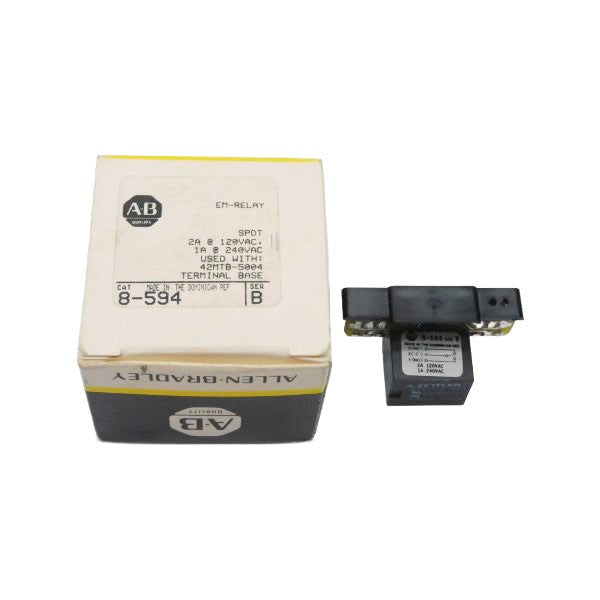 ALLEN BRADLEY 8-594 SER. B 240VAC 2A (BK/YL) NSMP