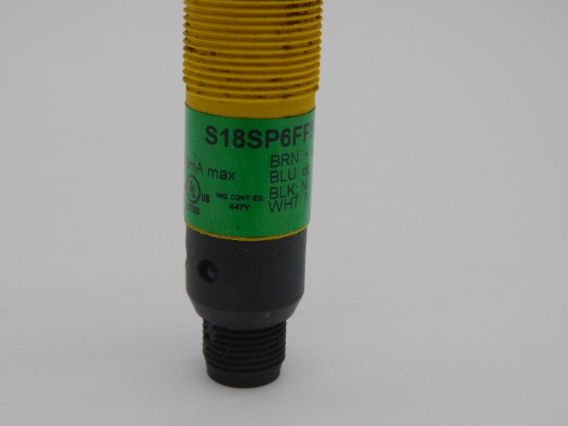 BANNER ENGINEERING S18SP6FF50Q 10-30VDC UNMP