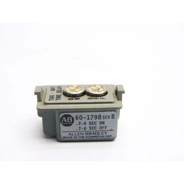 ALLEN BRADLEY 60-1798 SER. B .2-6S UNMP