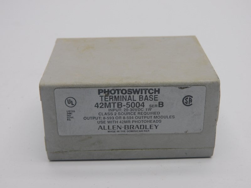 ALLEN BRADLEY 42MTB-5004 SER. B 20-30VDC UNMP