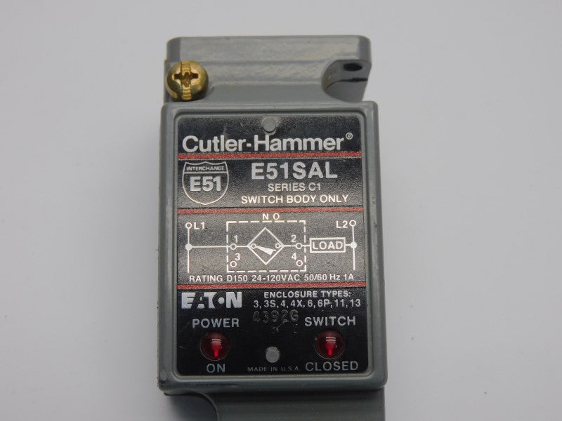 CUTLER HAMMER E51SAL SER. C1 24-120VAC 1A UNMP