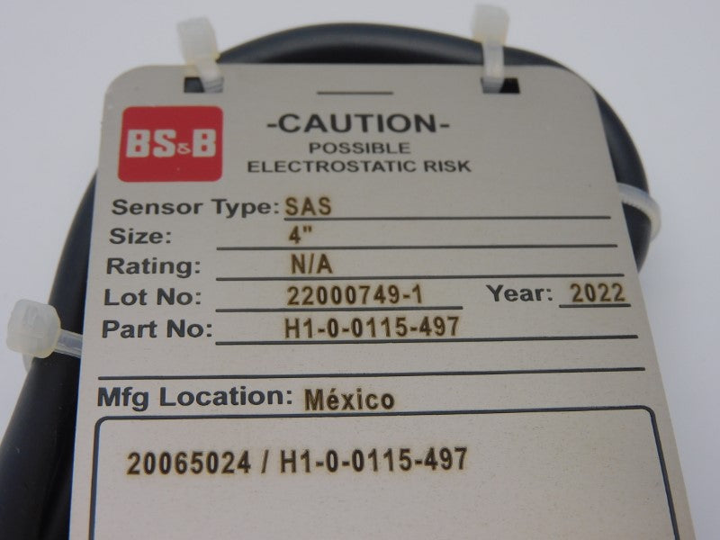 BS&B H1-0-0115-497 SAS 4" NSNP