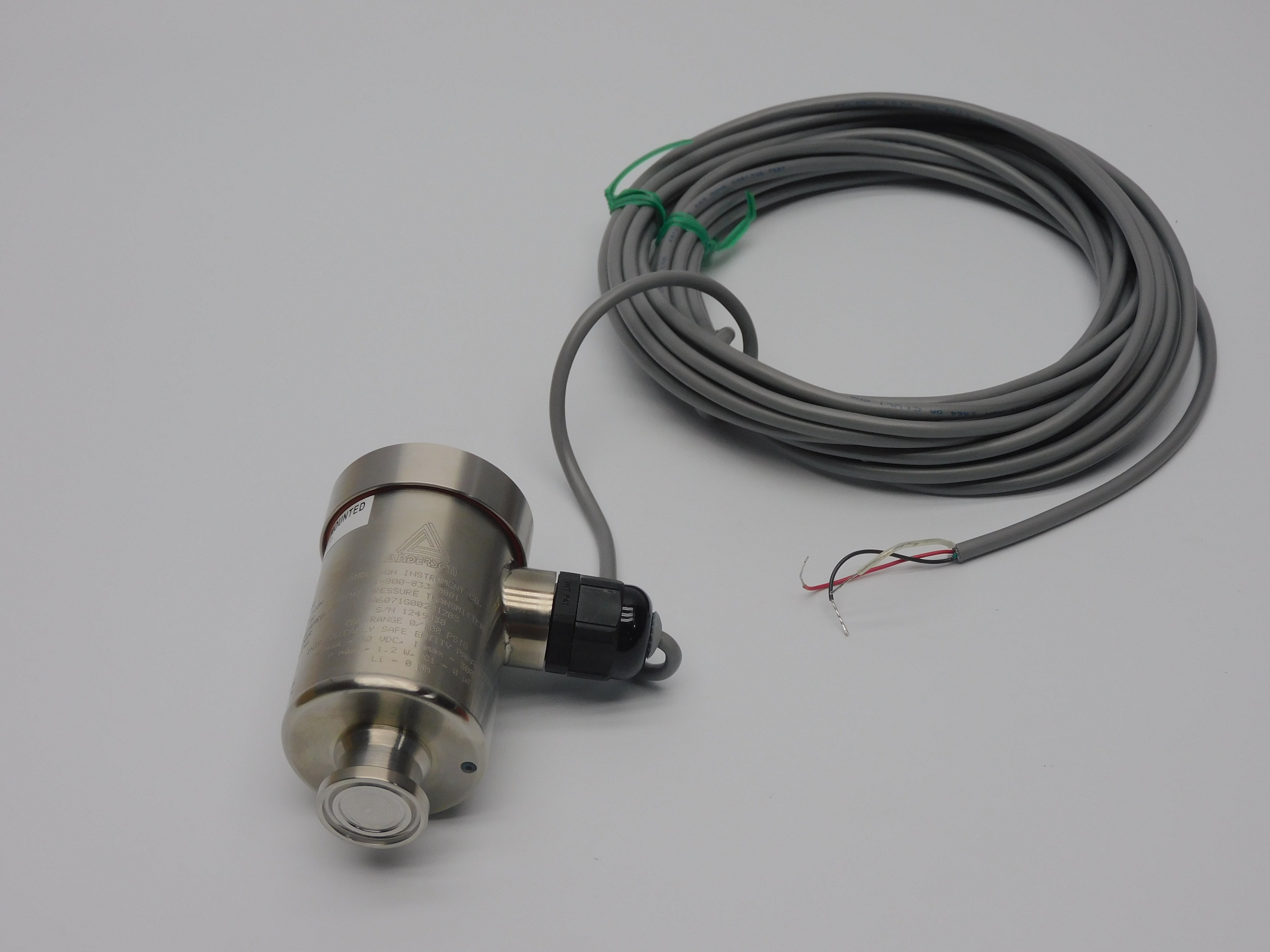 ANDERSON INSTRUMENT HA6071G00201205 30VDC 0/100PSI NSMP