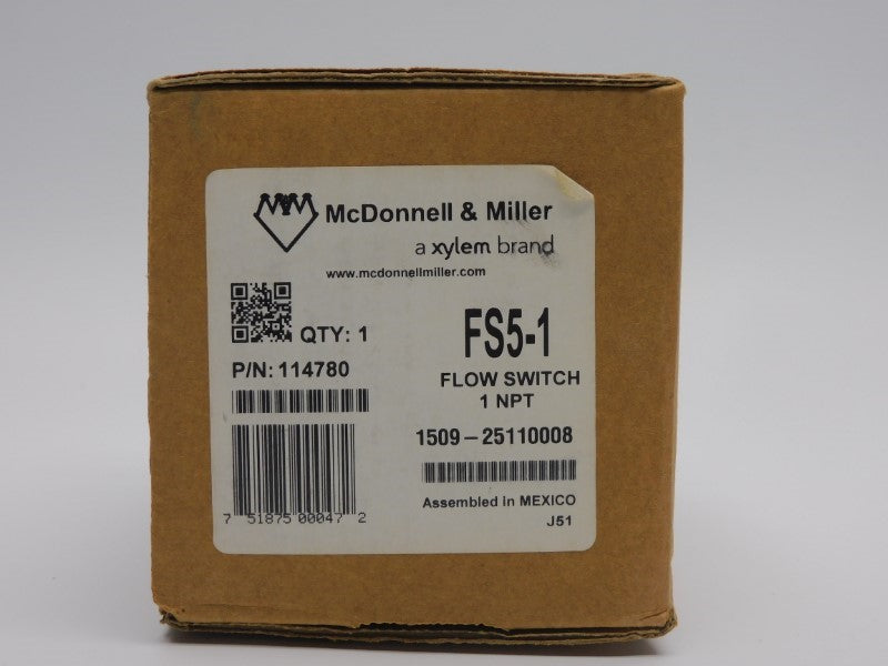 MCDONNELL&MILLER FS5-1 114780 240VAC 0.15A REV. 13 NSMP