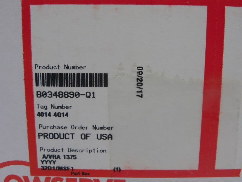 FLOWSERVE B0348890-Q1 NSMP