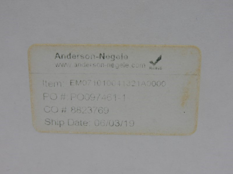 ANDERSON-NEGELE EM071010041321A0000 100PSI NSMP