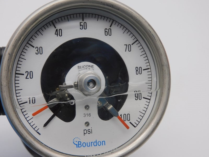 BOURDON 11050662 MR5-4F33.H21 100PSI NSMP