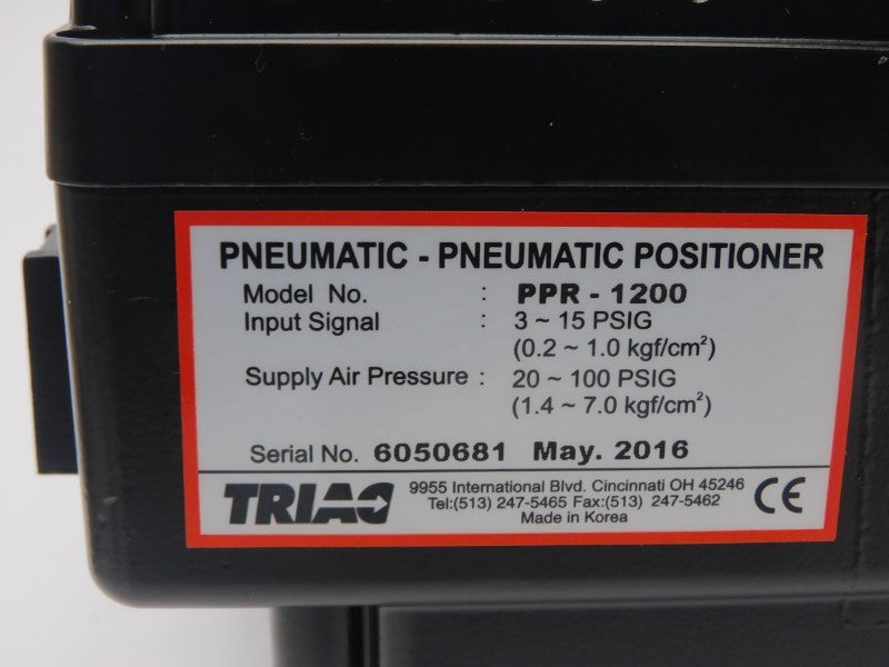 TRIAC PPR-1200 3-15PSI NSMP