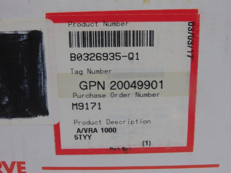 FLOWSERVE B0326935-Q1 NSMP