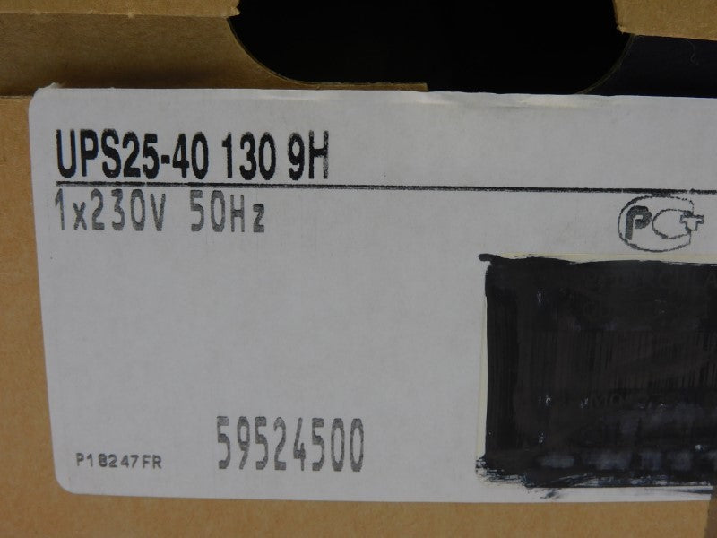 GRUNDFOS UPS25-401309H 59524500 230V NSFS