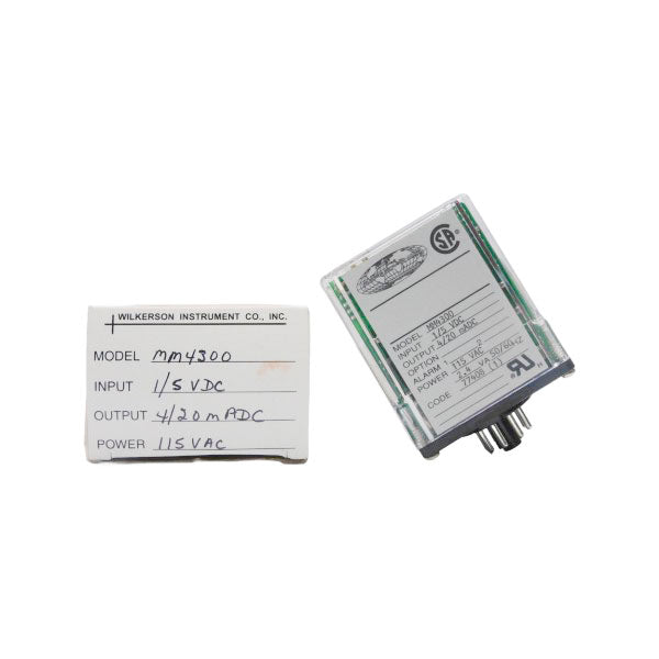 WILKERSON INSTRUMENT MM4300 115VAC 4/20MADC NSMP