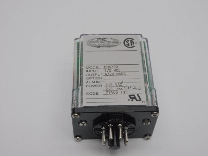 WILKERSON INSTRUMENT MM4300 115VAC 4/20MADC NSMP