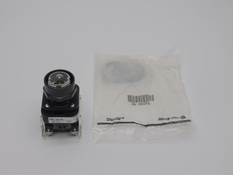 ALLEN BRADLEY 800H-QRB10G SER. F 120VAC/DC (WH) (NO CAP) NSMP