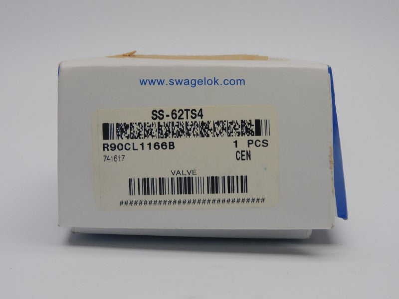 SWAGELOK SS-62TS4 100PSI NSMP