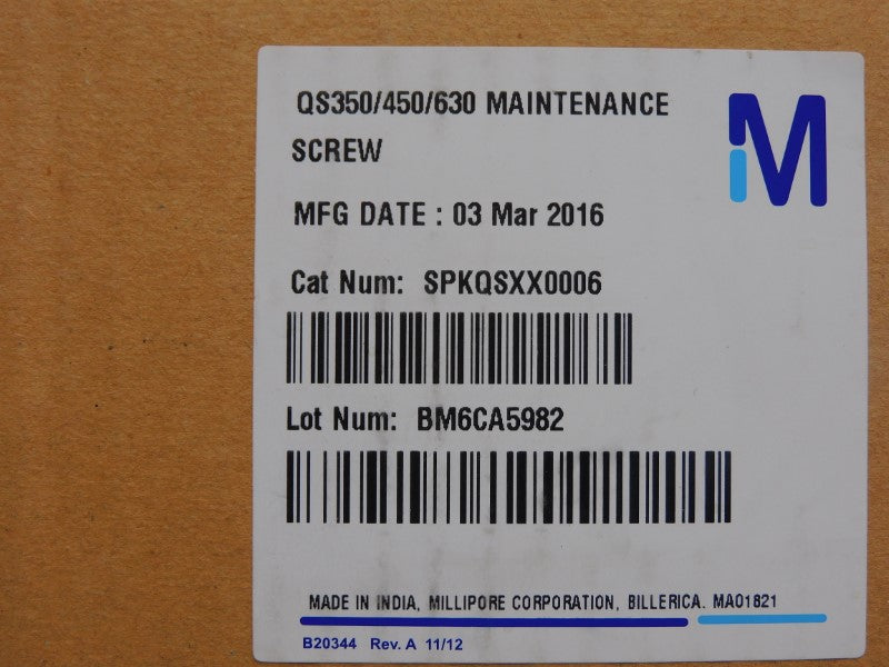 MILLIPORE SPKQSXX0006 (PKG OF 3) NSMP
