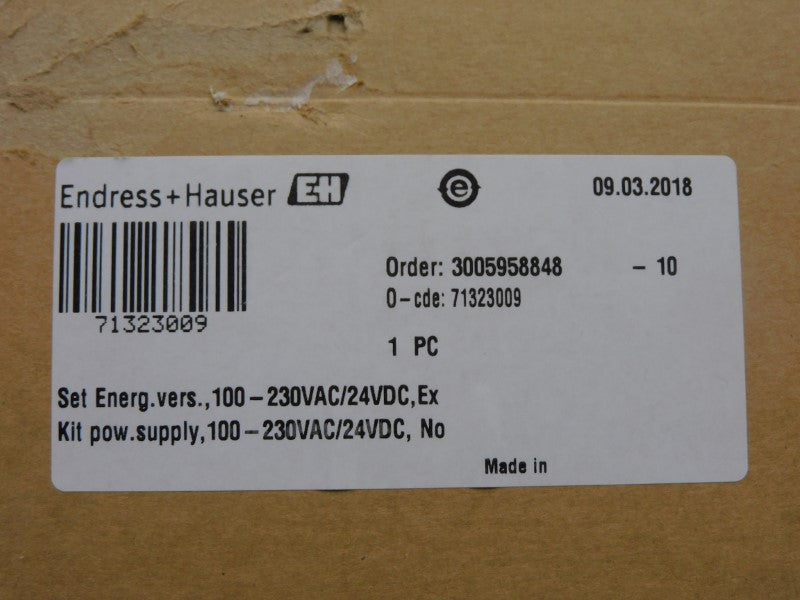 ENDRESS+HAUSER 71323009 100-230VAC NSMP