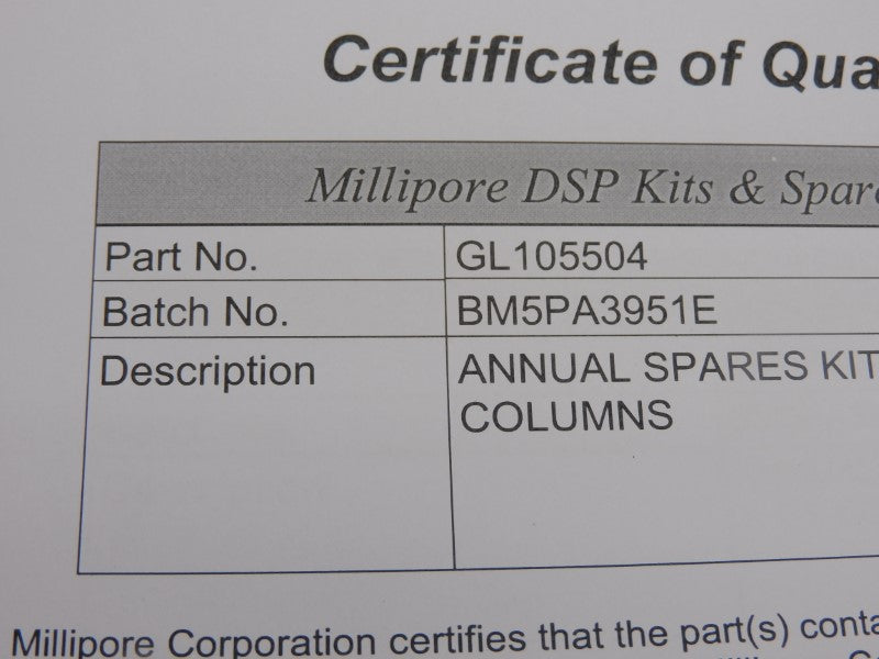 MILLIPORE GL105504 NSMP