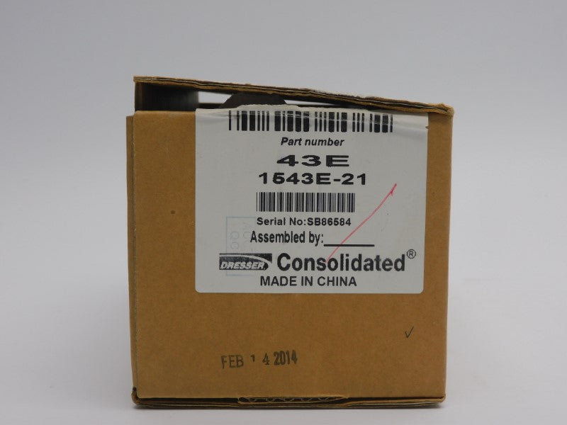 DRESSER 1543E-21 50PSI 3/4" NSMP