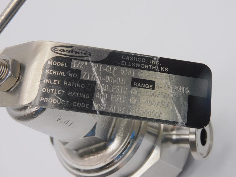 CASHCO MS4-AL67-1A000000A 5-30PS 1/2" NSNP