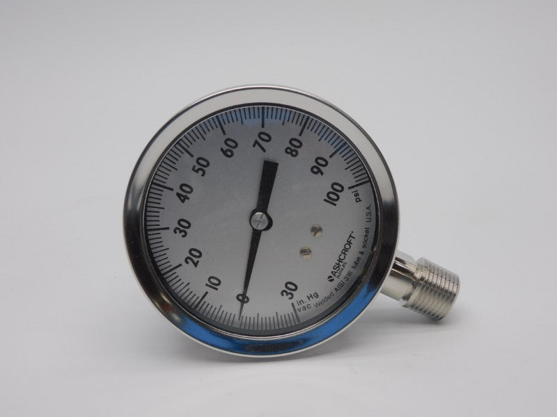 ASHCROFT 351009SW04L30IMV&100# 100PSI NSMP