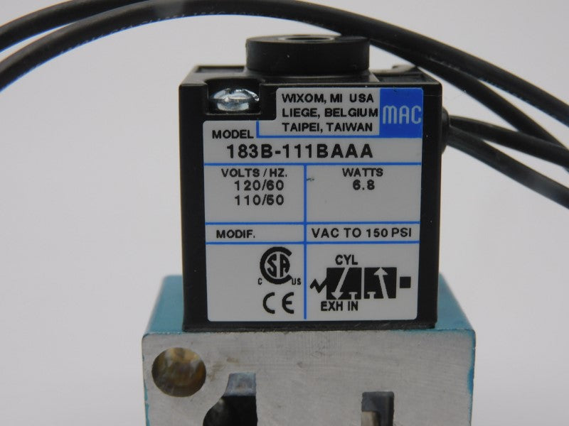 MAC 183B-111BAAA 110/120V 150PSI NSMP