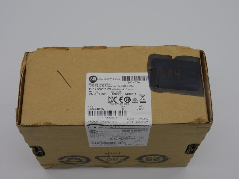 ALLEN BRADLEY 5094-IB16 SER. A F/W 2.011 VER. 01 DATE: 2020 NSFS