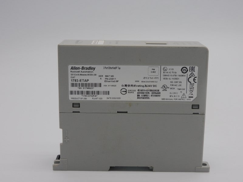 ALLEN BRADLEY 1783-ETAP SER. A F/W 2.002 24VDC NSNP