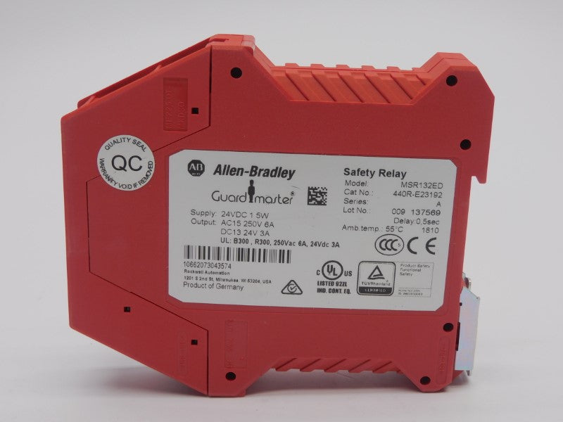ALLEN BRADLEY 440R-E23192 MSR132ED SER. A 250V 6A 0.5S (WH) NSMP
