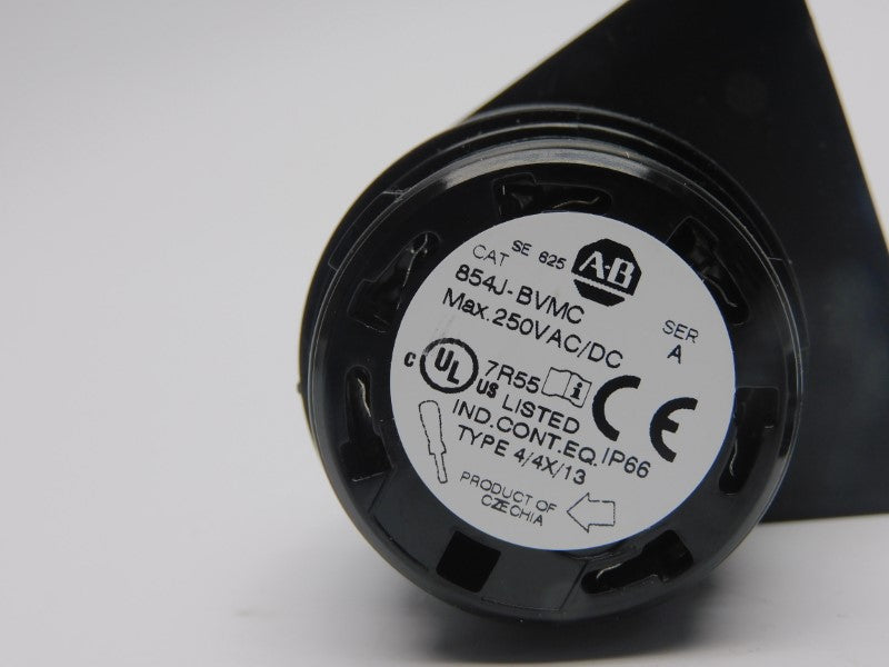 ALLEN BRADLEY 854J-BVMC SER. A 250VAC/DC (WH) NSMP