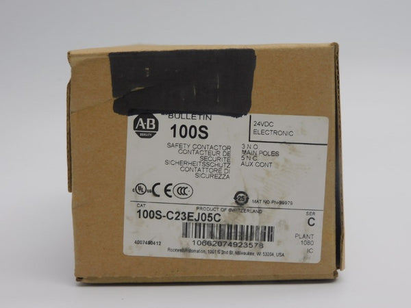 ALLEN BRADLEY 100S-C23EJ05C SER. C 24VDC 32A (BR/WH) NSMP