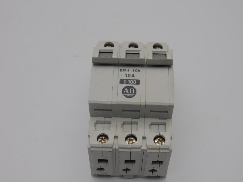 ALLEN BRADLEY 1492-CB3G100 SER. B 480VAC 10A (GY/BL) NSMP