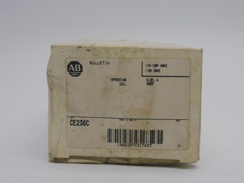 ALLEN BRADLEY CE236C 115-120/110V (WH) NSMP