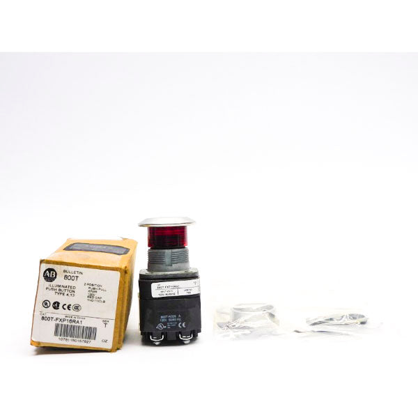 ALLEN BRADLEY 800T-FXP16RA1 SER. T 120V (BR/WH) NSMP