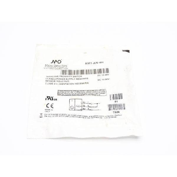 MICRO DETECTORS AM1-AN-4H 10-30VDC NSMP