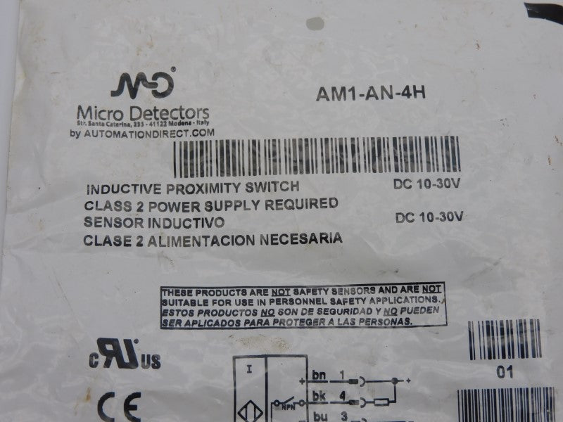 MICRO DETECTORS AM1-AN-4H 10-30VDC NSMP