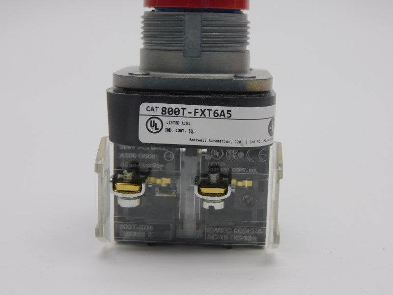 ALLEN BRADLEY 800T-FXT6A5 SER. T (AS PICTURED) NSNP