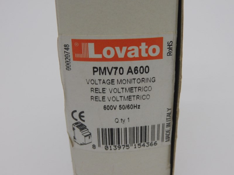 LOVATO PMV70A600 600V 0.1-20S NSMP