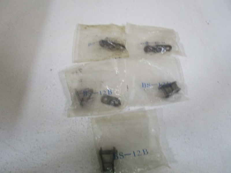 LOT OF 5 ROLLER CHAIN LINK BS-12B NSMP