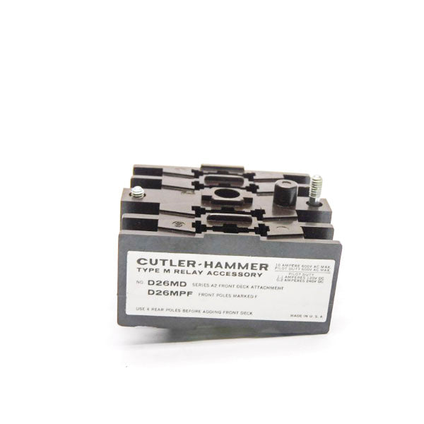CUTLER HAMMER D26MD SER. A2 600VAC 10A NSNP