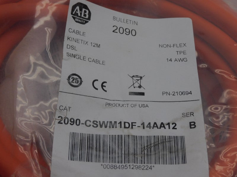 ALLEN BRADLEY 2090-CSWM1DF-14AA12 SER. B NSMP