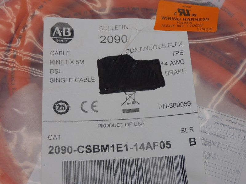 ALLEN BRADLEY 2090-CSBM1E1-14AF05 SER. B 5M NSMP