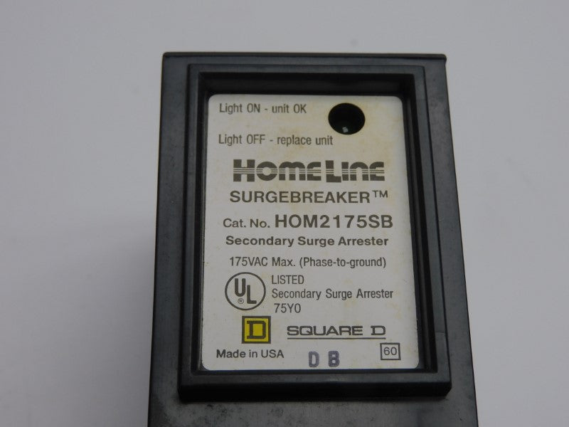 SQUARE D HOM2175SB 175VAC UNMP