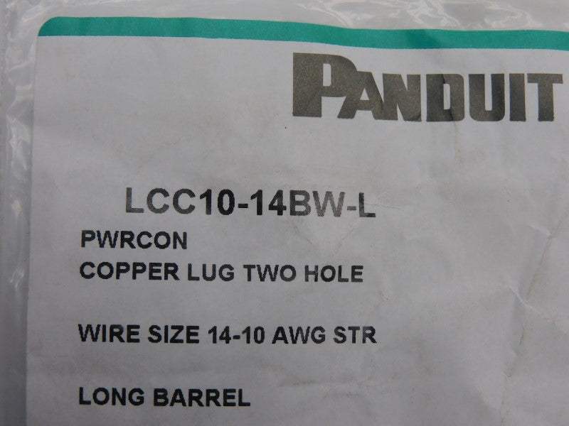 PANDUIT LCC10-14BW-L NSNP