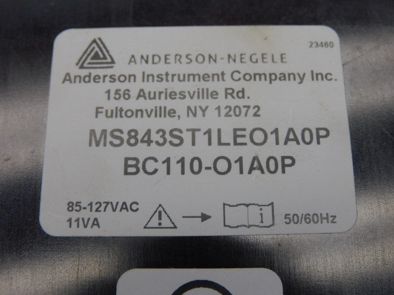 ANDERSON-NEGELE MS843ST1LEO1A0P BC110-O1A0P 85-127VAC (AS PICTURED) NSNP